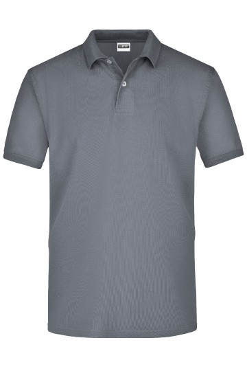 JN Men's Basic Polo JN918 middengrijs