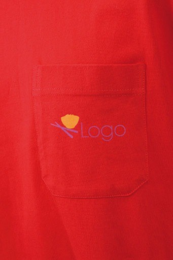 JN920 Men's Pocket Round-T detail