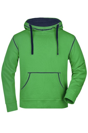 JN Men's Lifestyle Hoody JN961 groen marineblauw