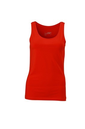 JN Ladies Elastic Top JN970 tomaatrood