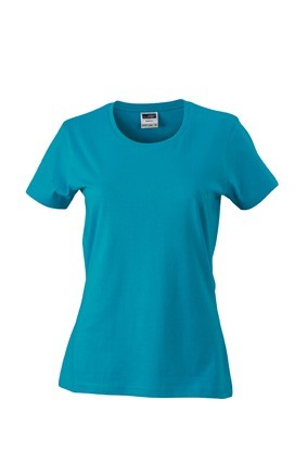 JN Ladies Slim Fit T-shirt JN971 caraibischblauw