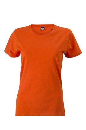 JN Ladies Slim Fit T-shirt JN971 donkeroranje