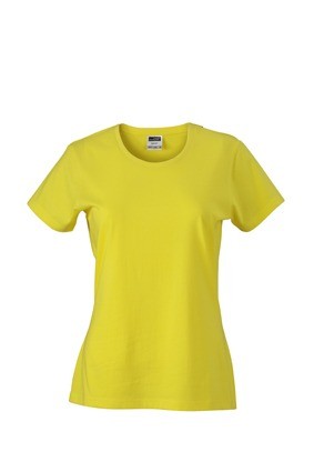 JN Ladies Slim Fit T-shirt JN971 geel