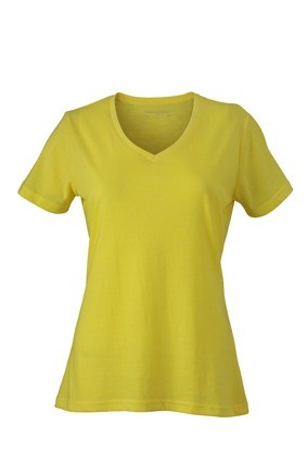 JN Ladies Heather T-shirt JN973 geel melange