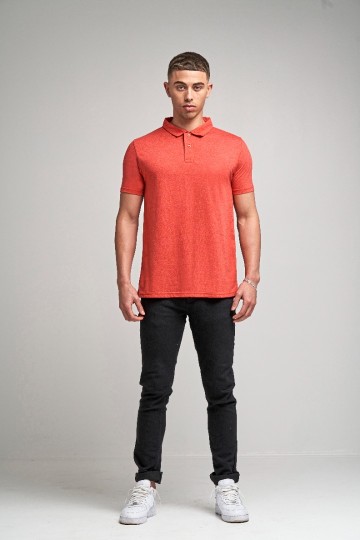 JP001 AWDis Tri-Blend polo