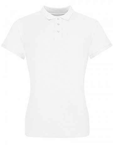 J100F AWDis dames The 100 polo white