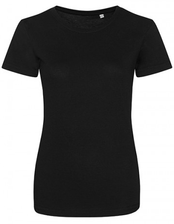 JT001F AWDis dames Tri-Blend T solid black