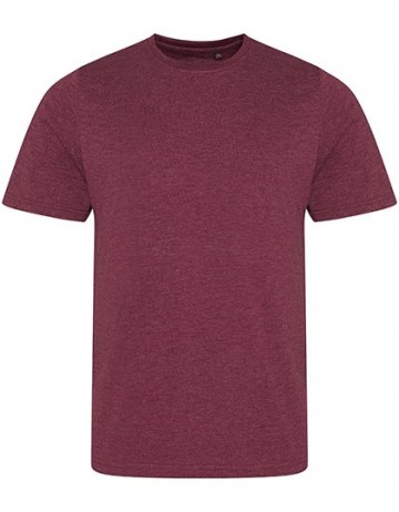 JT001 AWDis Tri-Blend T heather burgundy