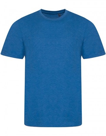 JT001 AWDis Tri-Blend T heather royal blue