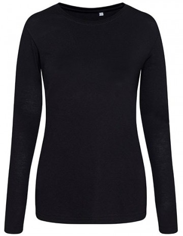 JT002F JT002 AWDis dames Tri-Blend T LM solid black