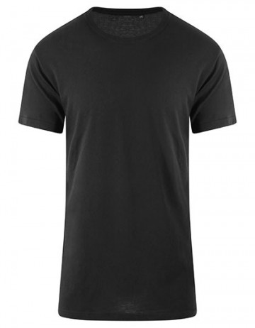 JT008 AWDis Westcoast Longline T solid black