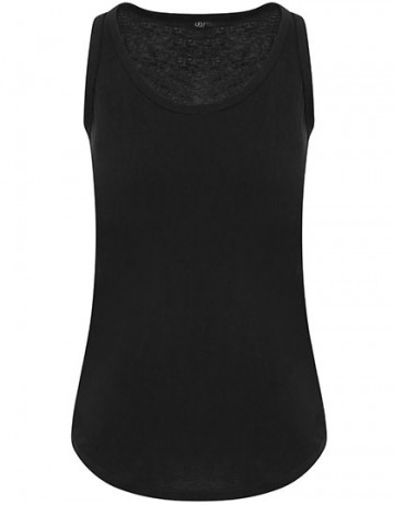 JT015 AWDis dames Tri-Blend hemd solid black