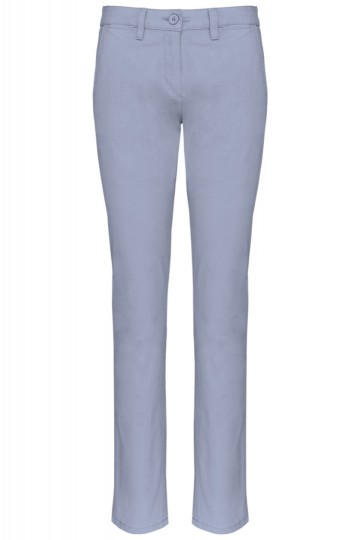 K741 Dames Chino broek kentuckublauw