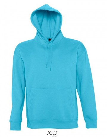 13251 Sol's Slam sweater met kap turquoise