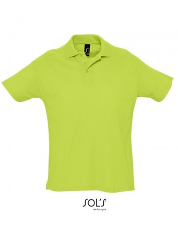 11342 Sol's Summer II heren polo apple green