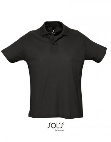 11342 Sol's Summer II heren polo black