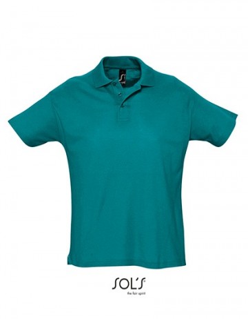 11342 Sol's Summer II heren polo duck blue