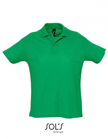 11342 Sol's Summer II heren polo kelly green