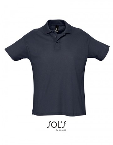 11342 Sol's Summer II heren polo navy