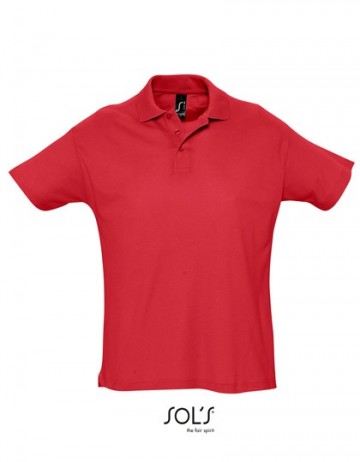 11342 Sol's Summer II heren polo red