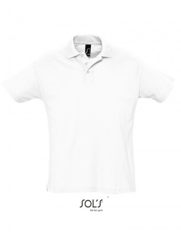 11342 Sol's Summer II heren polo white
