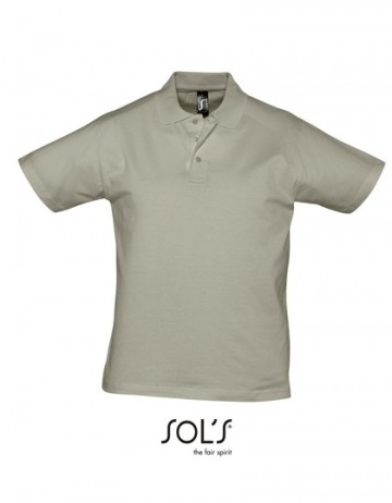 11377 Sol's Prescott heren polo khaki