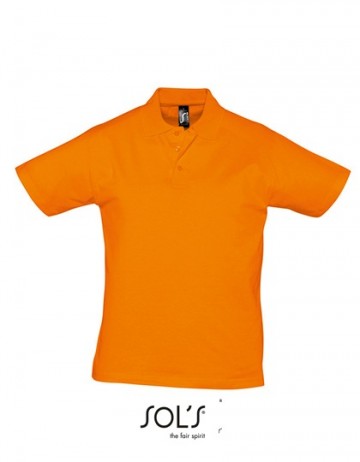 11377 Sol's Prescott heren polo orange