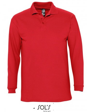 11353 Sol's Winter II heren polo red