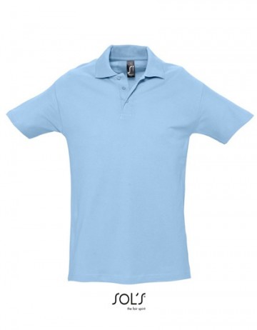 11362 Sol's Spring II heren polo sky blue