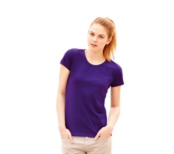 FOTL Lady-Fit Valueweight T