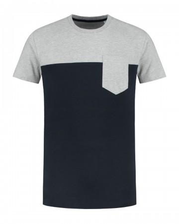 L&S T-shirt iTee pocket SS