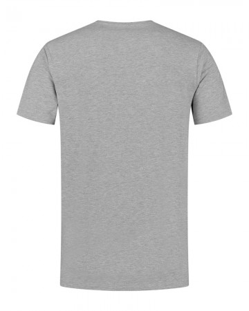 L&S Fijne Katoenen Elastaan T-shirt mannen