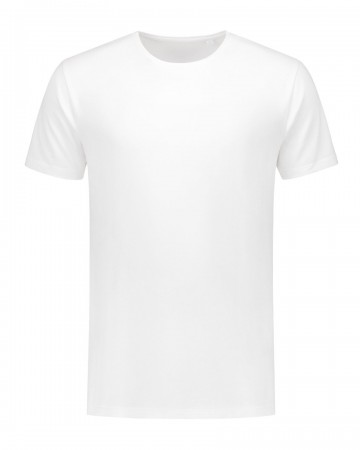 L&S Fijne Katoenen Elastaan T-shirt mannen