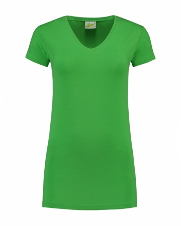 L&S T-shirt met V-hals