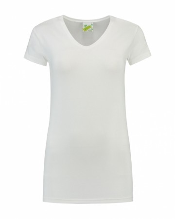 L&S T-shirt met V-hals