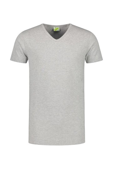 L&S T-shirt met V-hals
