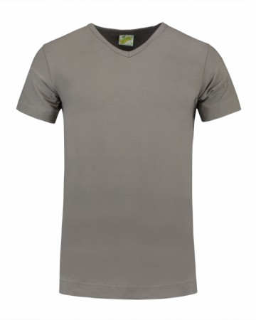 L&S T-shirt met V-hals