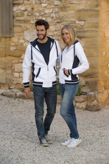 L&S Sweater Cardigan met kap