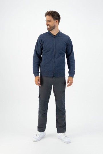 L&S Heavy sweat Cardigan unisex