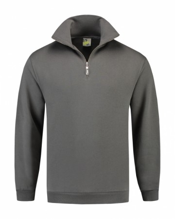 L&S Sweater met 1/4 rits