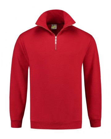 L&S Sweater met 1/4 rits