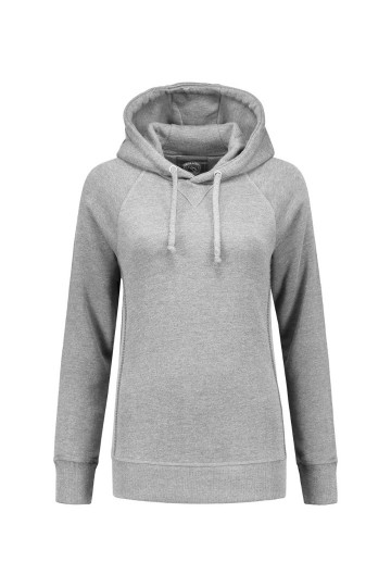 L&S Heavy Hooded Raglan sweater met kap