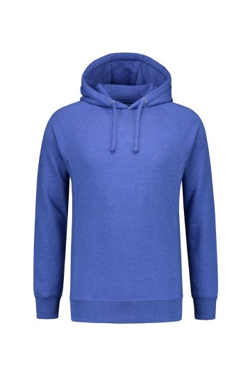 L&S Heavy hooded raglan sweater met capuchon