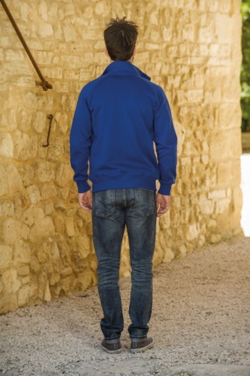 L&S Sweater Cardigan met hele rits