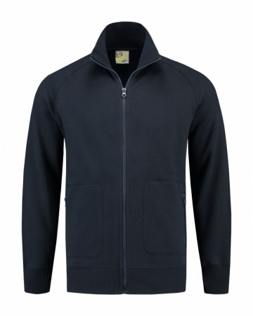 L&S Sweater Cardigan met hele rits