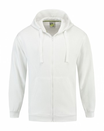 L&S Sweater Cardigan Basic met kap