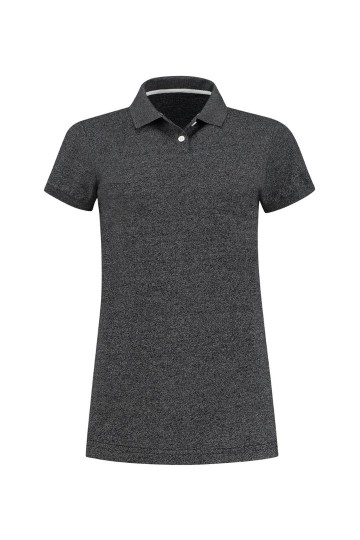 L&S Heather Mix Polo