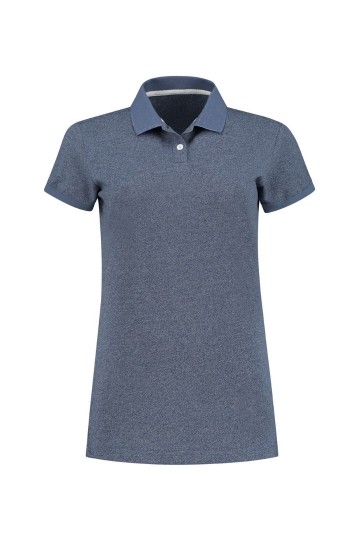 L&S Heather Mix Polo