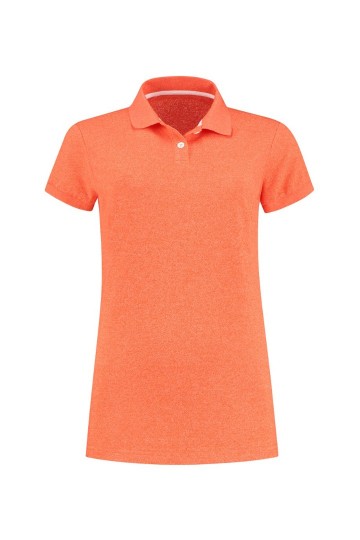 L&S Heather Mix Polo
