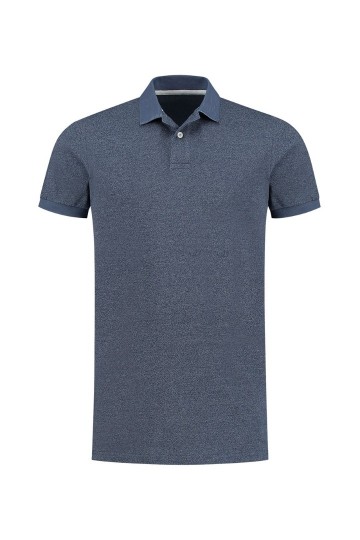 L&S Heather Mix Polo